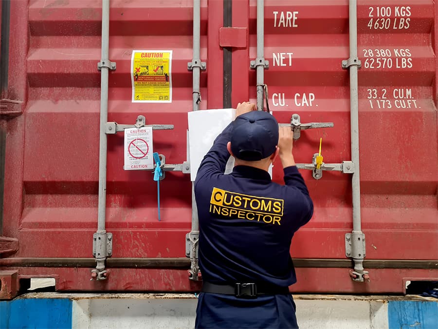 customs inspection