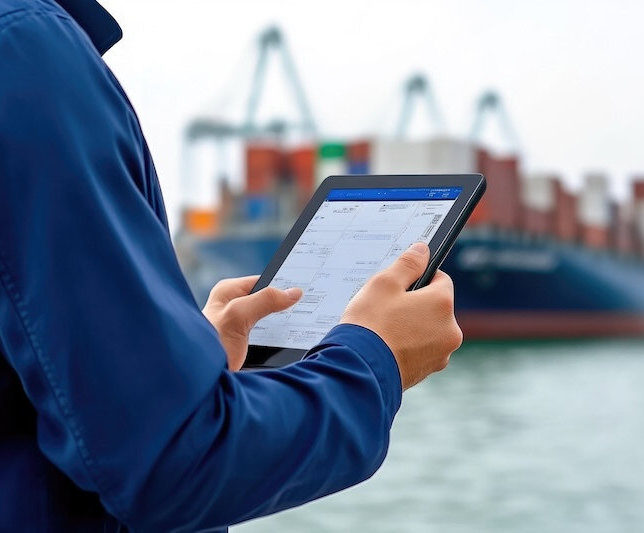 Digital tools for ocean freight logistics