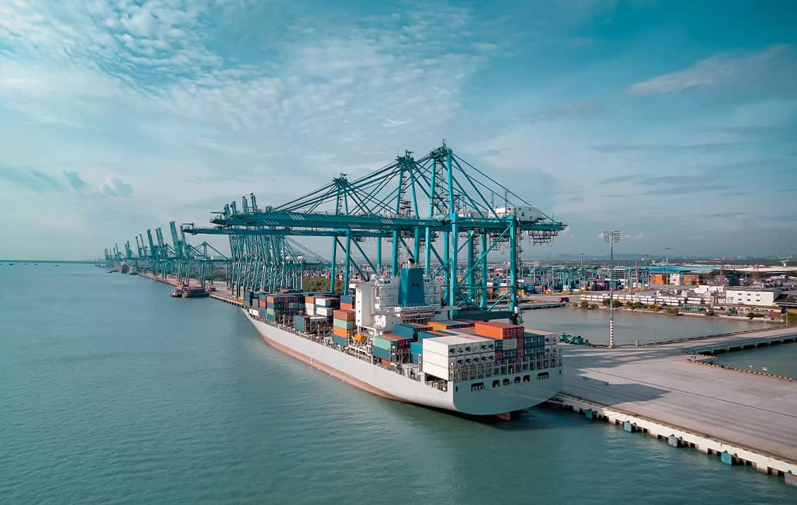 Malaysian port
